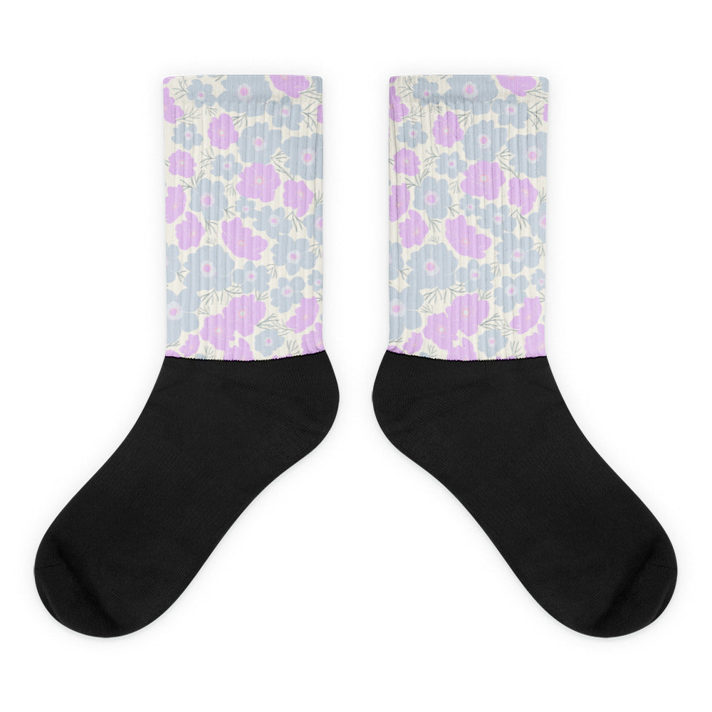 Pastel Floral - Sustainably Made Socks
