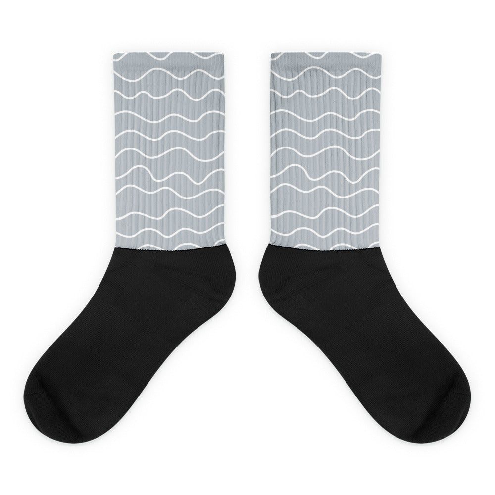 Curly Lines - Sustainably Made Socks