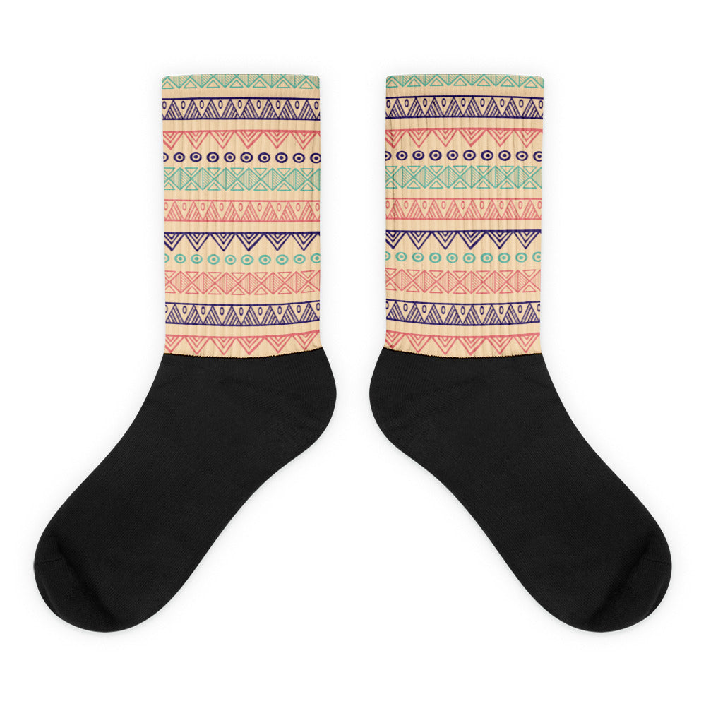 Hand Drawn Tribe - Sustainably Made Socks