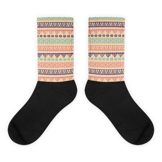 Hand Drawn Tribe - Sustainably Made Socks
