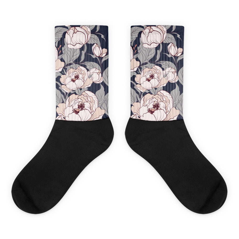 Flower Painting - Sustainably Made Socks