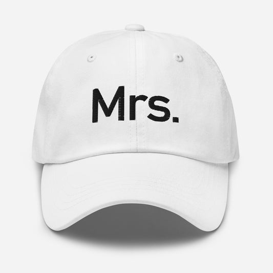 Mrs. - Sustainably Made Baseball Cap