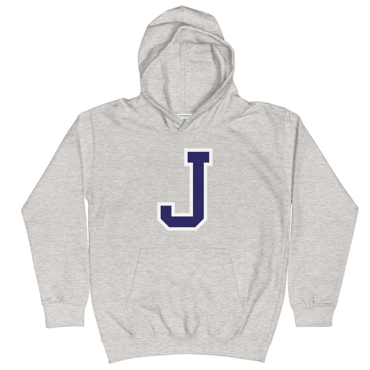 J - Sustainably Made Kids Hoodie