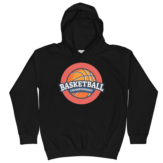 Basket Ball - Sustainably Made Kids Hoodie