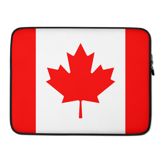 Canada Flag - Sustainably Made Laptop Sleeve