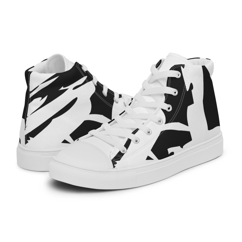 Kamikaze - Sustainably Made Men's High Top Canvas Shoes