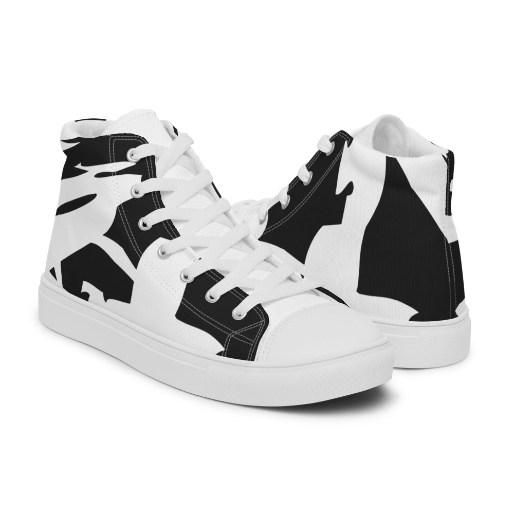 Kamikaze - Sustainably Made Men's High Top Canvas Shoes
