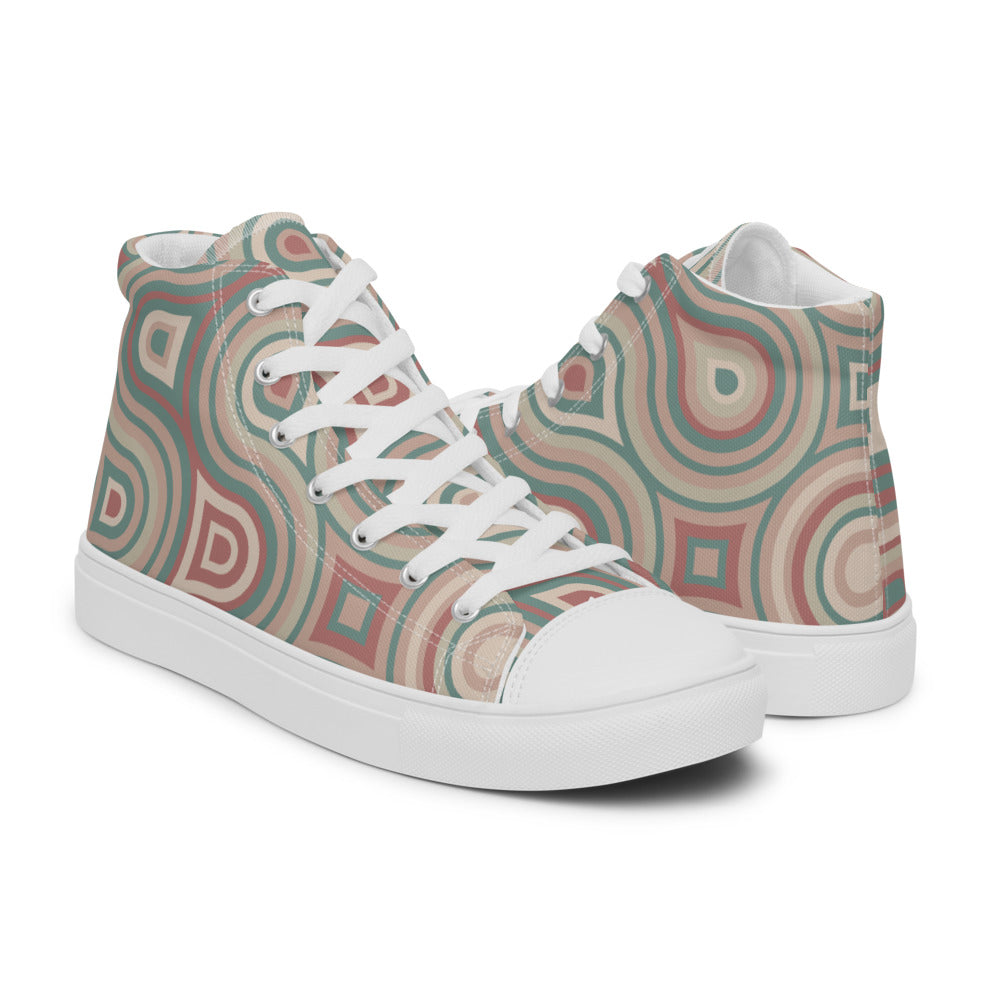 Circular - Sustainably Made Men's High Top Canvas Shoes