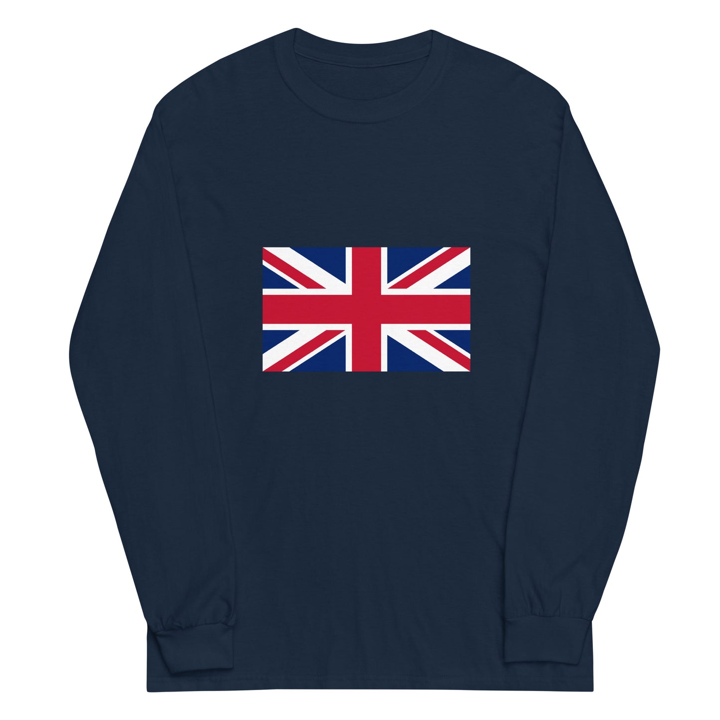 U.K Flag - Sustainably Made Long Sleeve Tee