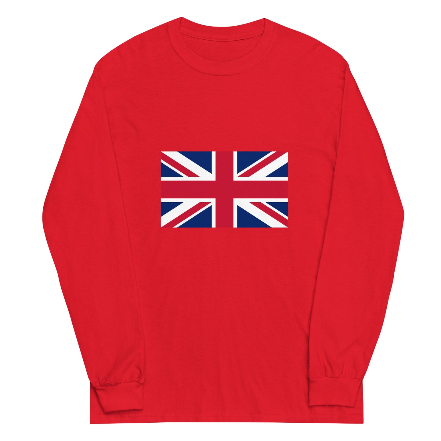 U.K Flag - Sustainably Made Long Sleeve Tee