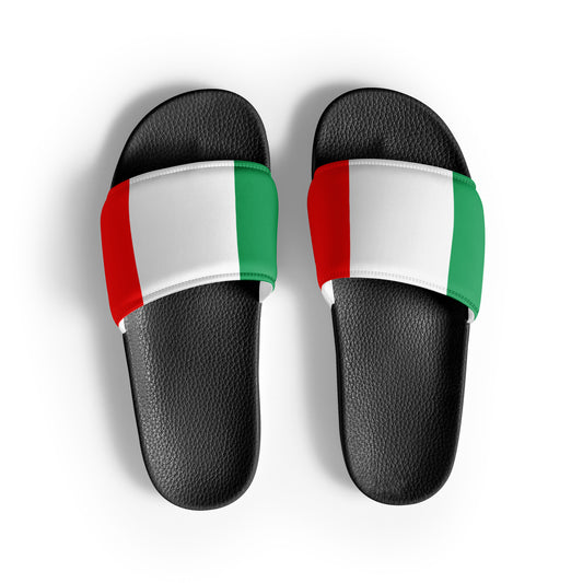 Italy Flag - Sustainably Made Men’s slides