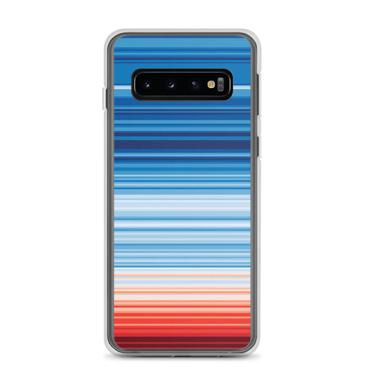 Climate Change Global Warming Stripes - Sustainably Made Samsung Case