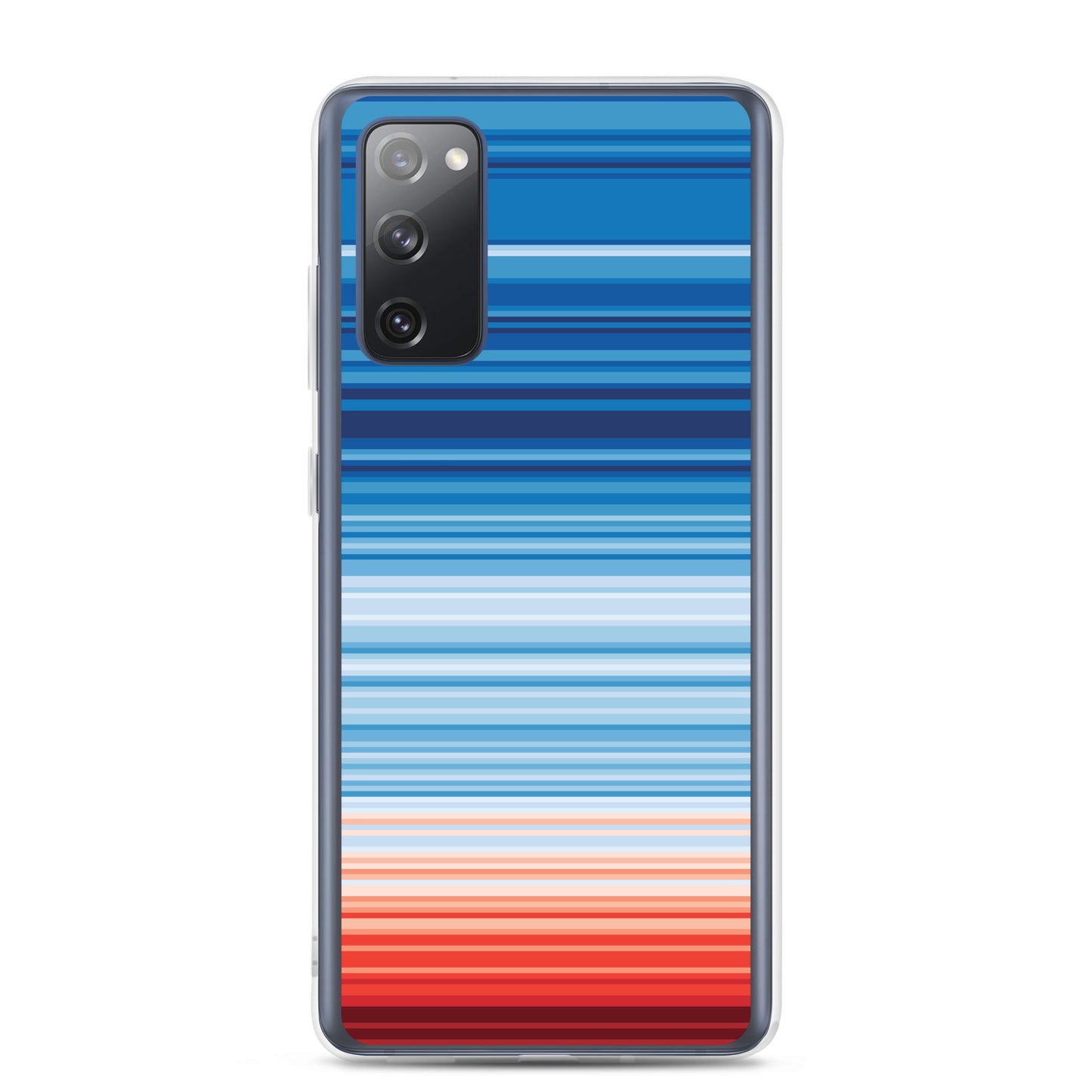 Climate Change Global Warming Stripes - Sustainably Made Samsung Case
