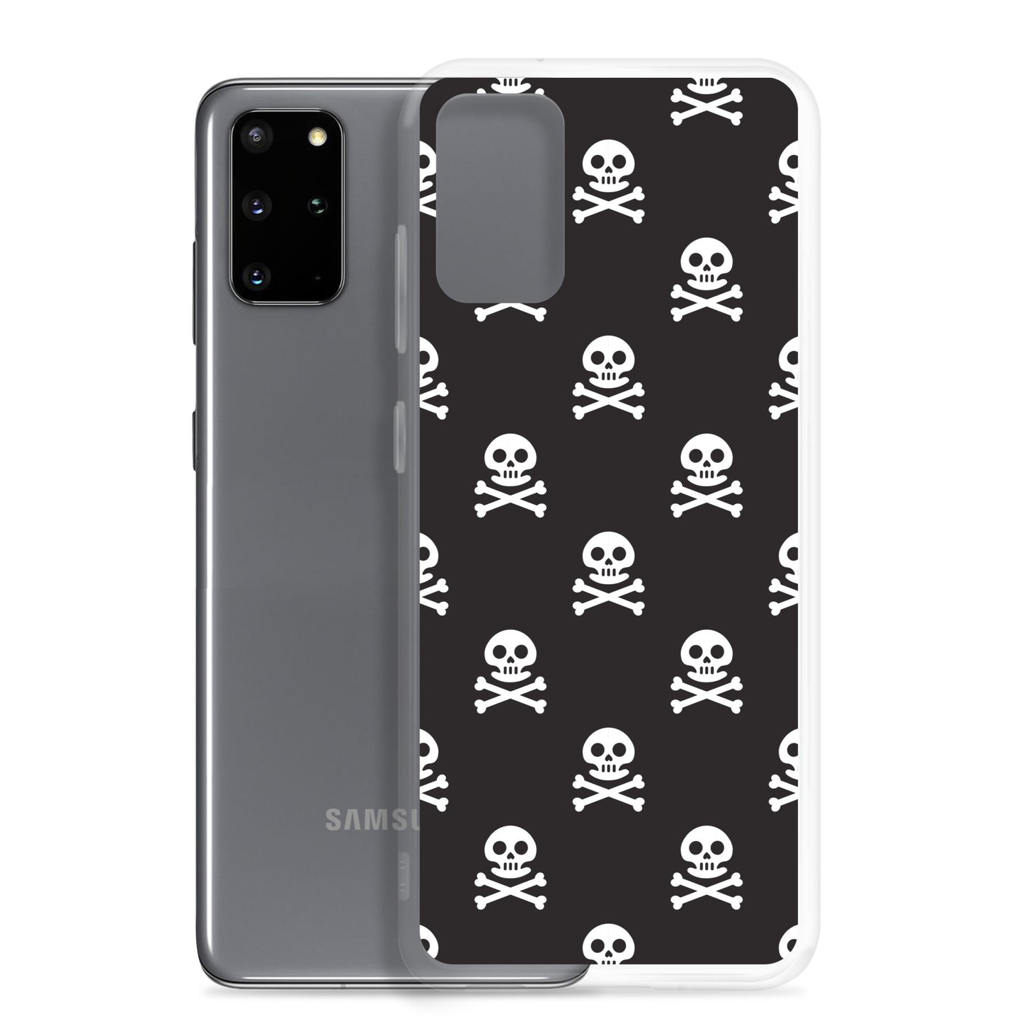 Black Skull - Sustainably Made Samsung Case