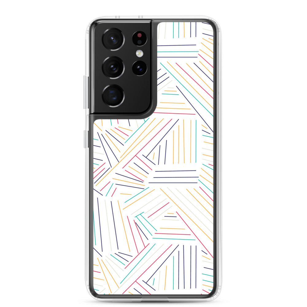 Colorful Lines - Sustainably Made Samsung Case