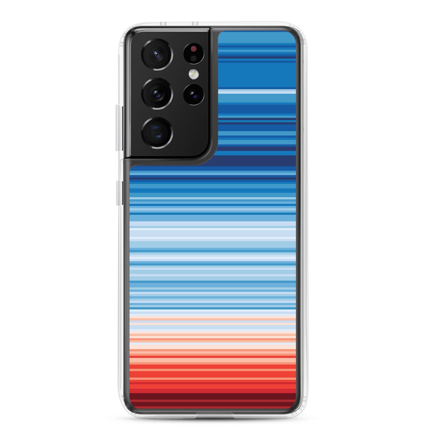 Climate Change Global Warming Stripes - Sustainably Made Samsung Case