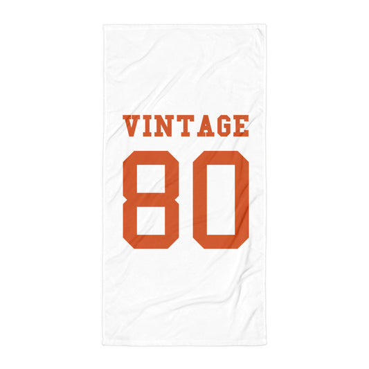 Vintage 80 - Sustainably Made Towel