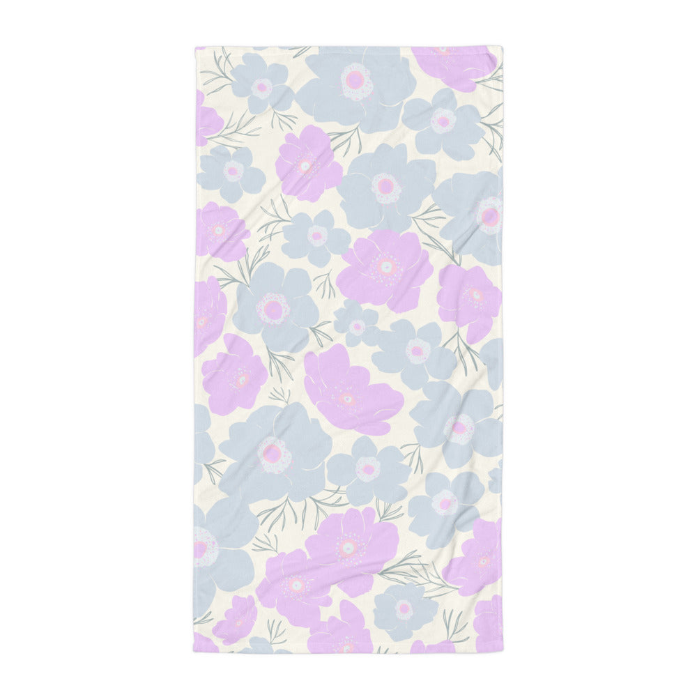 Pastel Floral - Sustainably Made Towel
