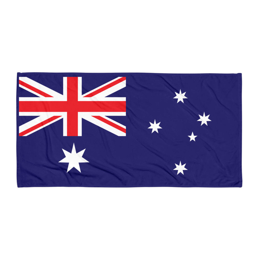 Australia Flag - Sustainably Made Towel