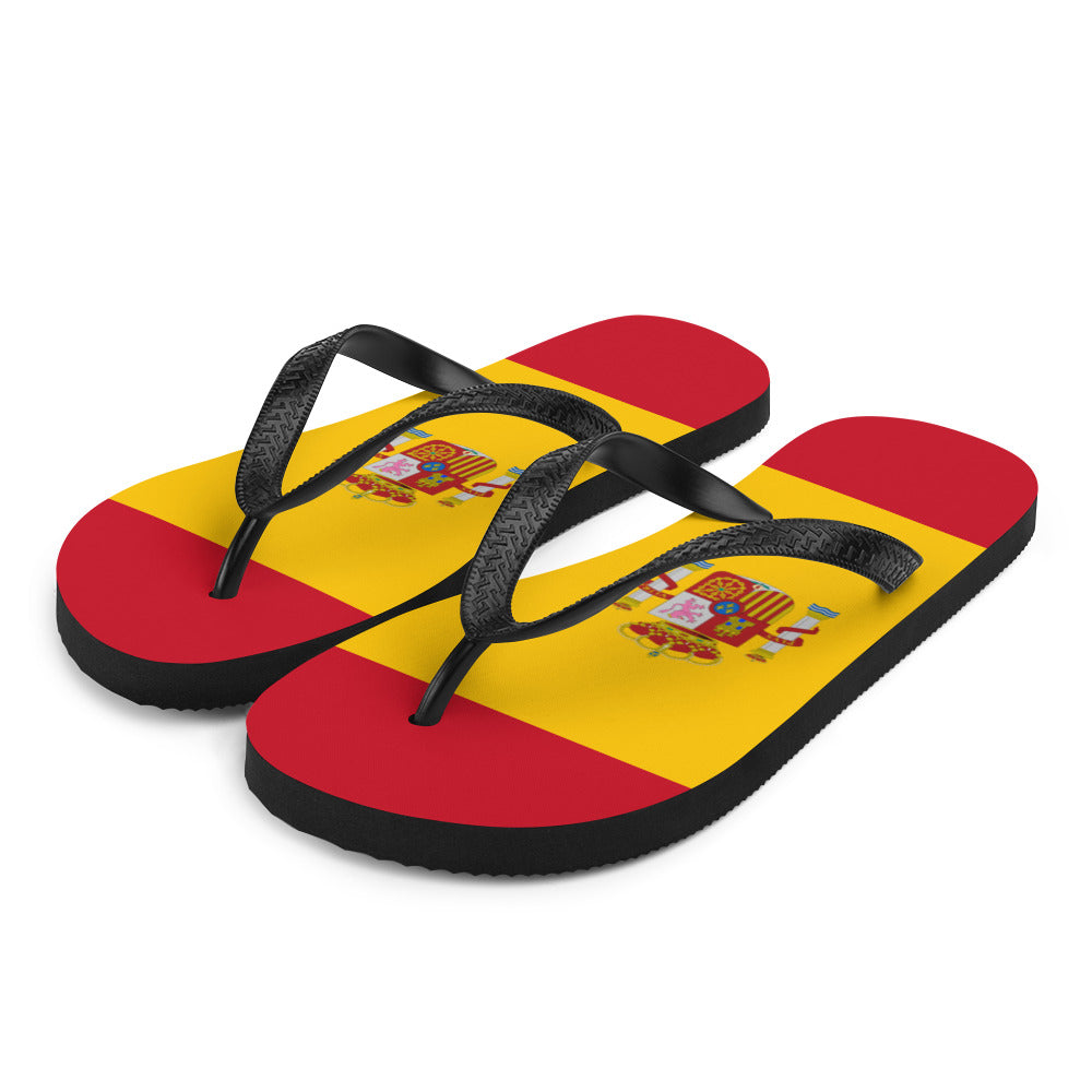 Spain Flag - Sustainably Made Flip-Flops