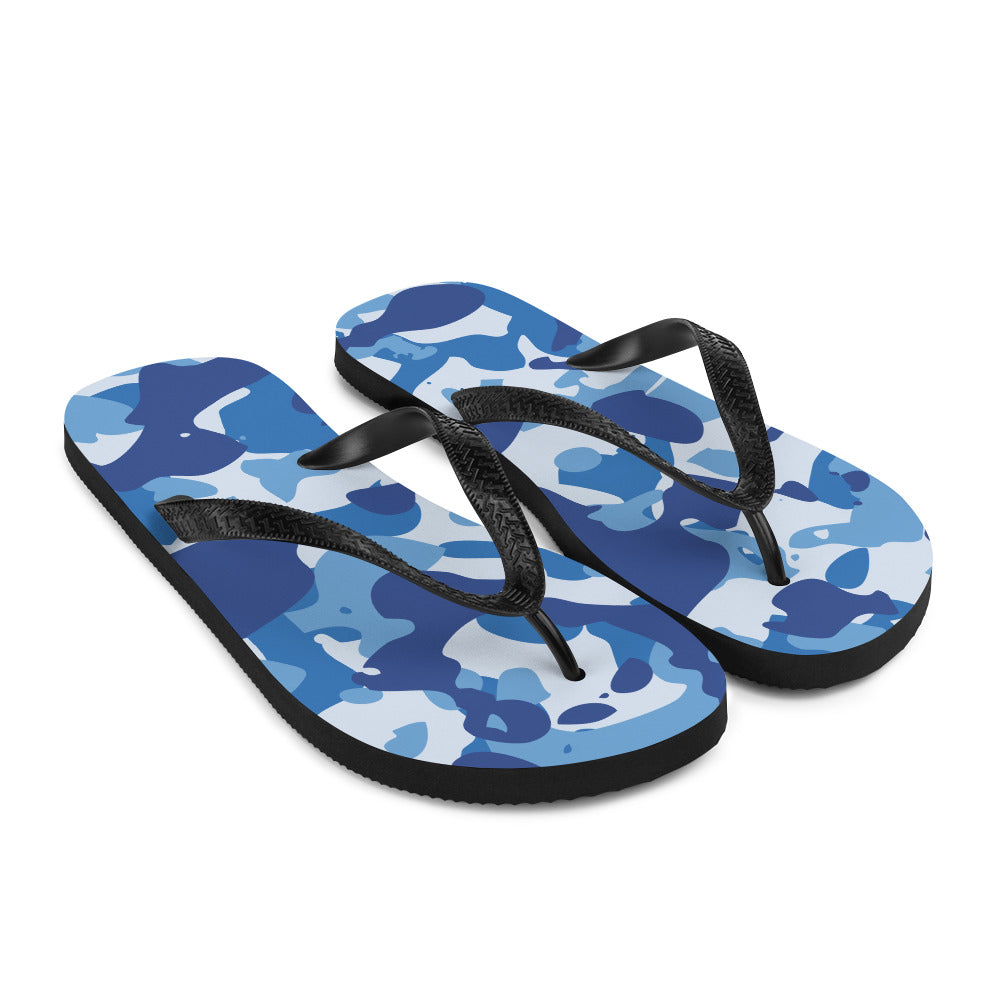 Blue Camo - Sustainably Made Flip-Flops