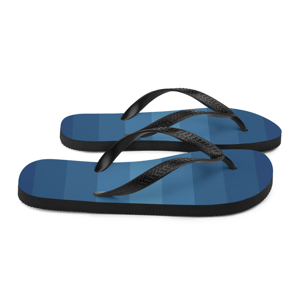 Gradient Blue - Sustainably Made Flip-Flops