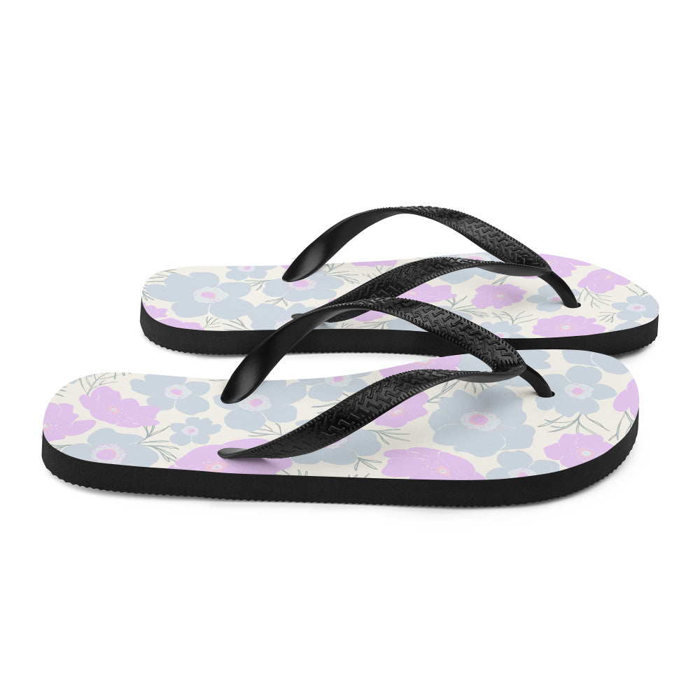 Pastel Floral - Sustainably Made Flip-Flops