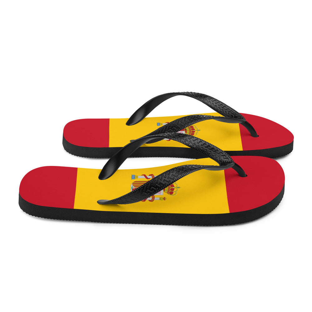 Spain Flag - Sustainably Made Flip-Flops