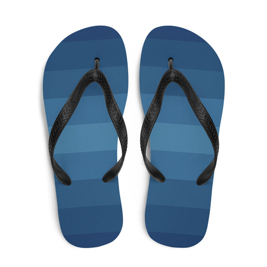 Gradient Blue - Sustainably Made Flip-Flops