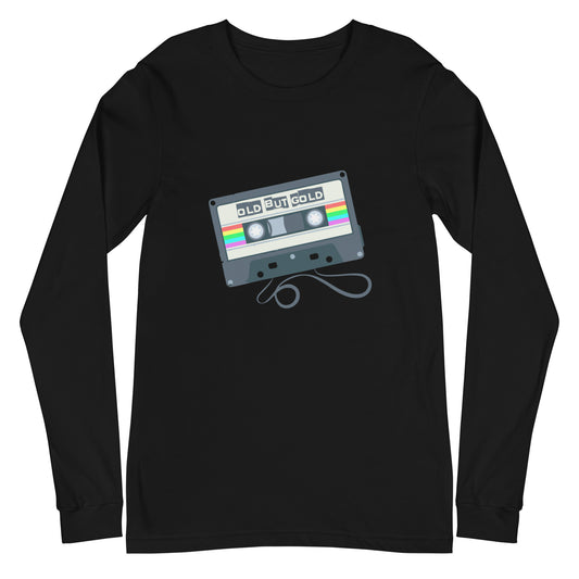 Old Cassette - Sustainably Made Long Sleeve Tee