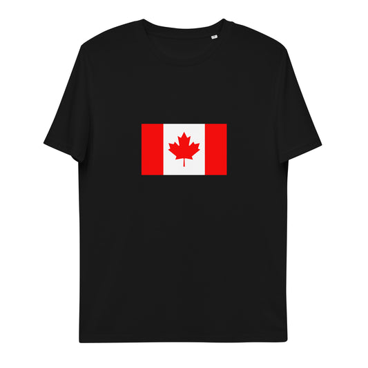 Canada Flag - Sustainably Made Men's cotton t-shirt
