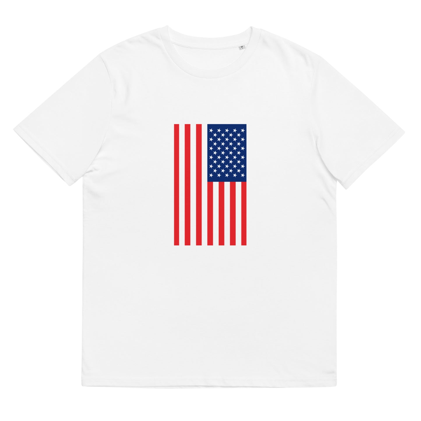 U.S.A Flag - Sustainably Made Men's organic cotton t-shirt