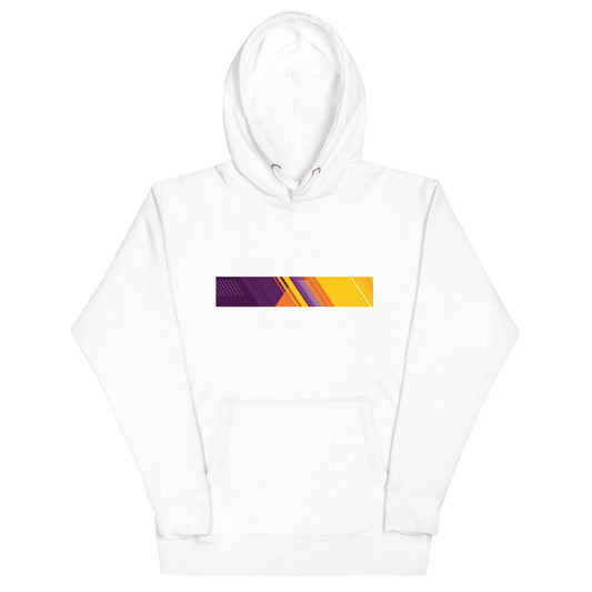 Retro Block Colors - Sustainably Made Hoodie