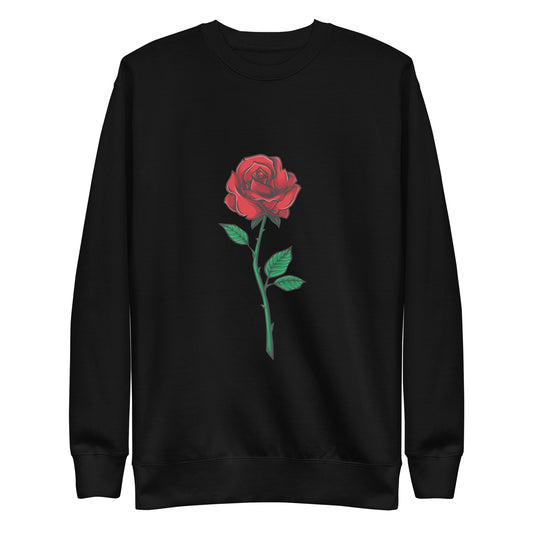 Blooming Rose - Sustainably Made Sweatshirt