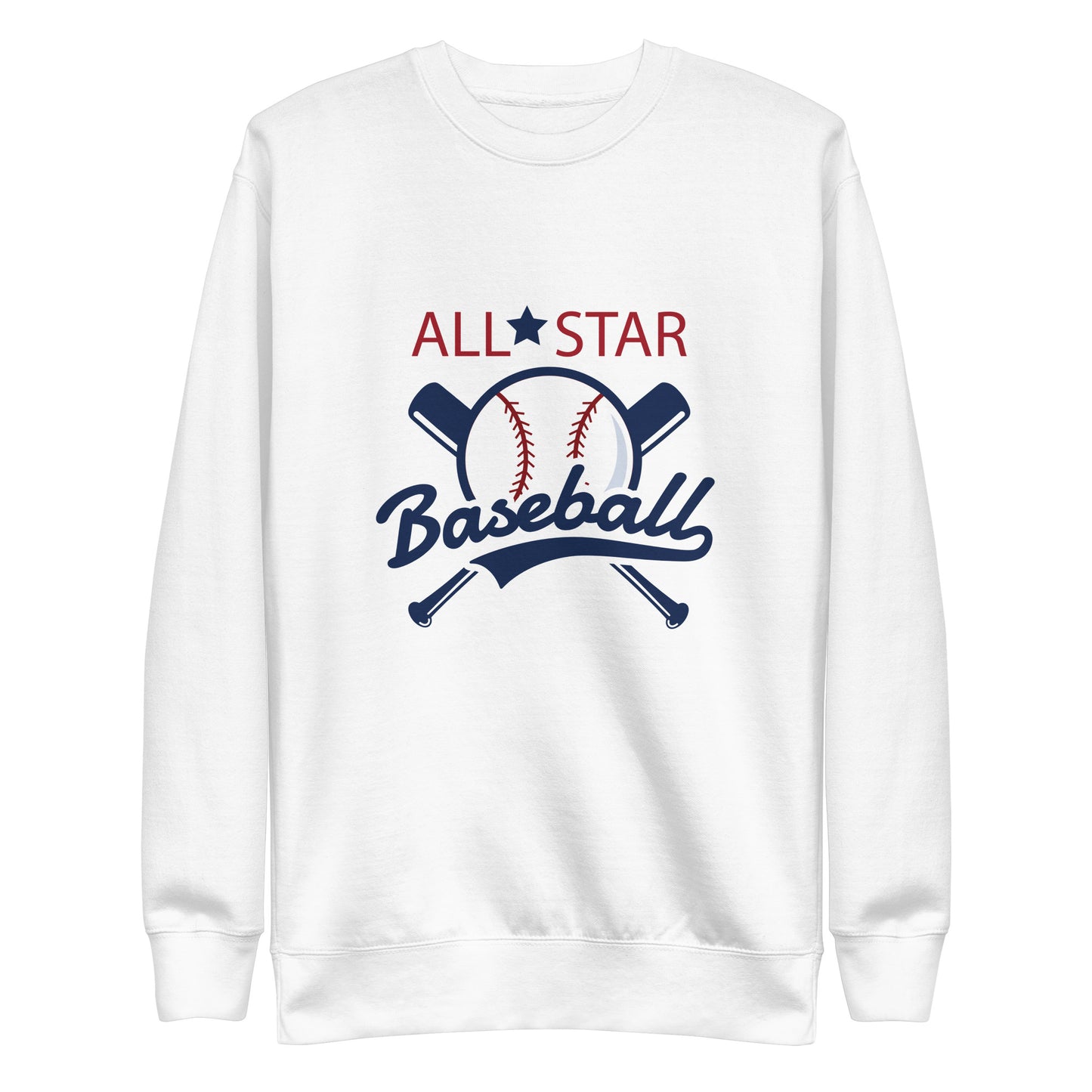 All Star Baseball - Sustainably Made Sweatshirt