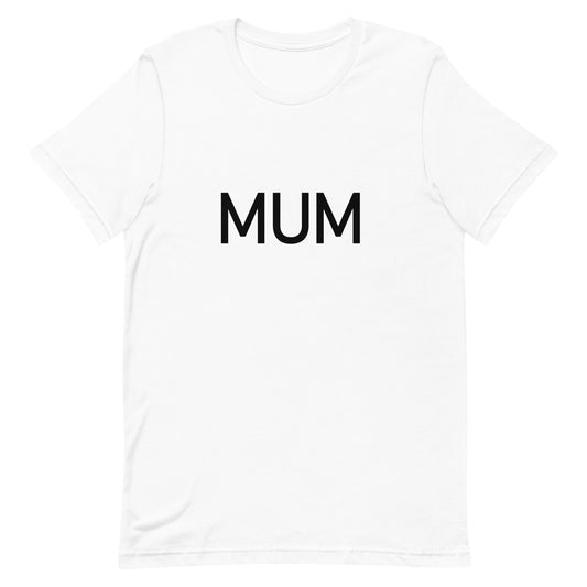 Mum Black - Sustainably Made Women’s Short Sleeve Tee