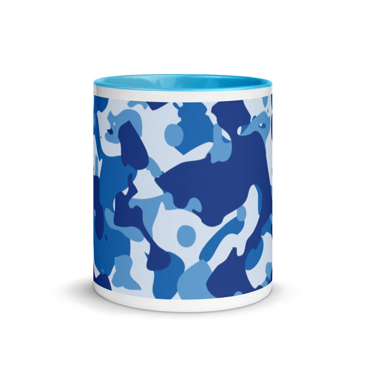 Blue Camo - Sustainably Made Coffee Mug
