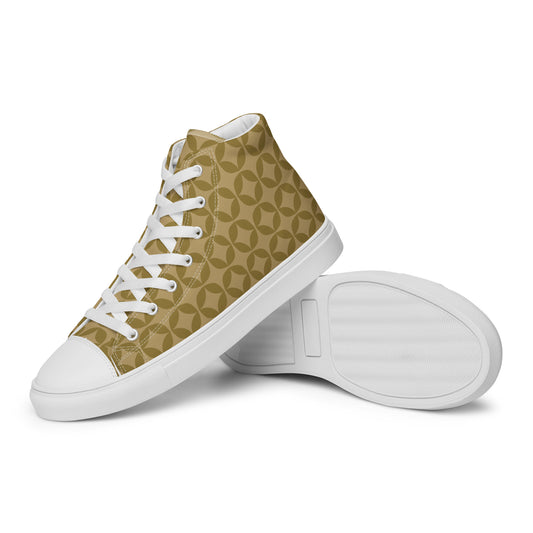 Wempy Dyocta Koto Signature Luxury - Sustainably Made Women’s high top canvas shoes