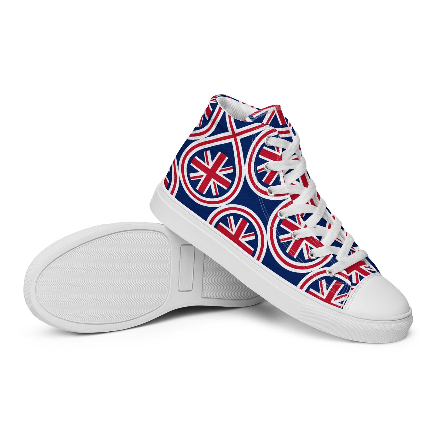 U.K - Sustainably Made Women’s high top canvas shoes