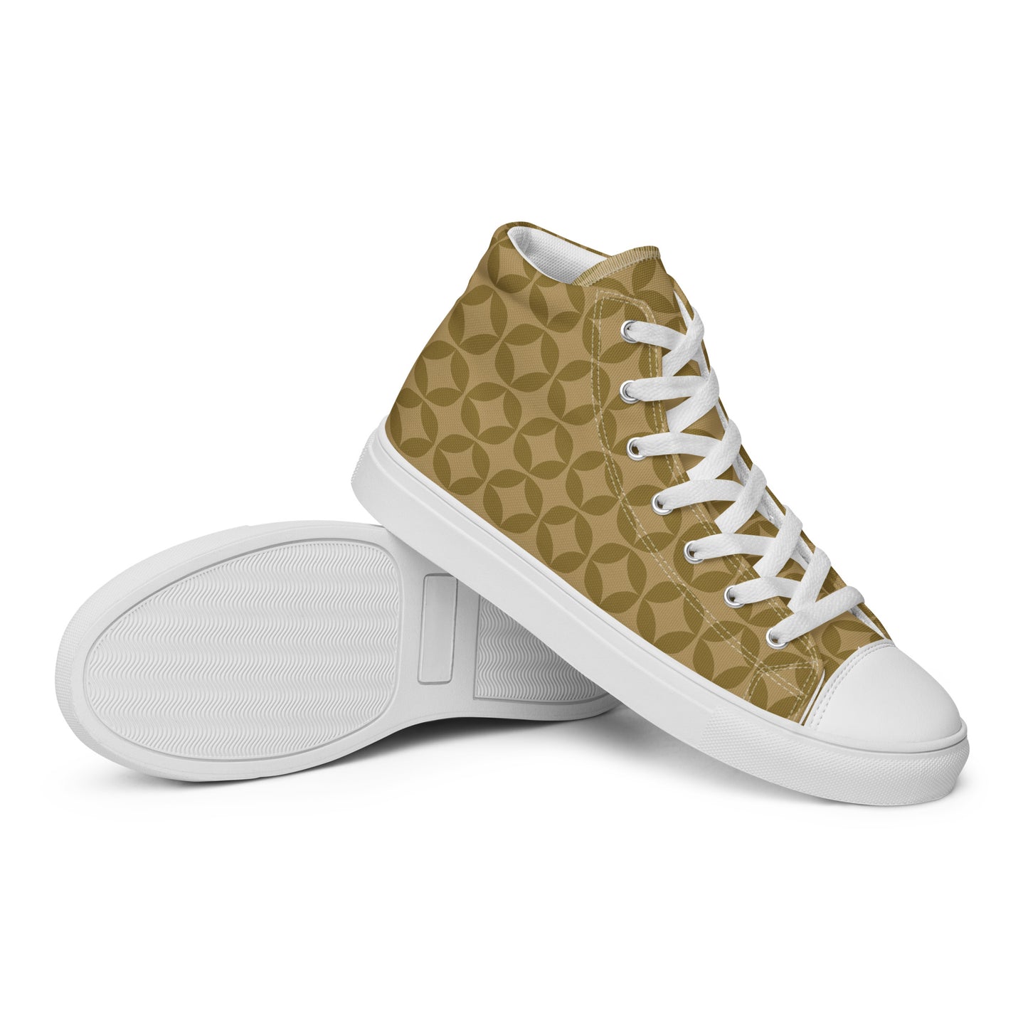 Wempy Dyocta Koto Signature Luxury - Sustainably Made Women’s high top canvas shoes