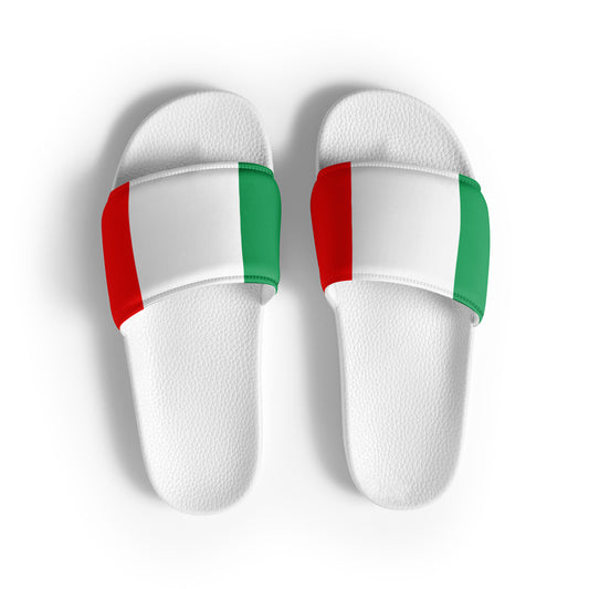 Italy Flag - Sustainably Made Women's slides