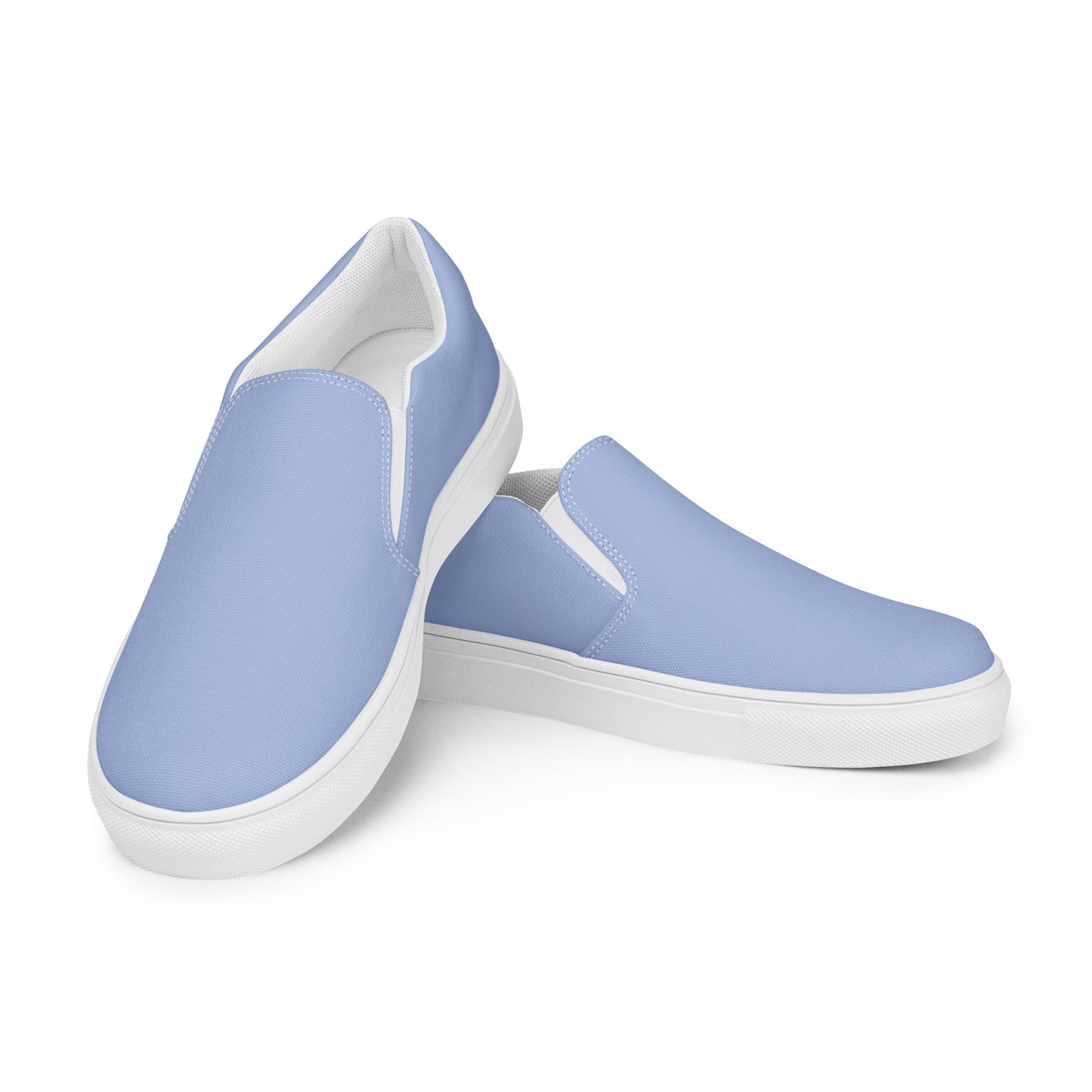 Cornflowers - Sustainably Made Women's  Slip-On Canvas Shoes