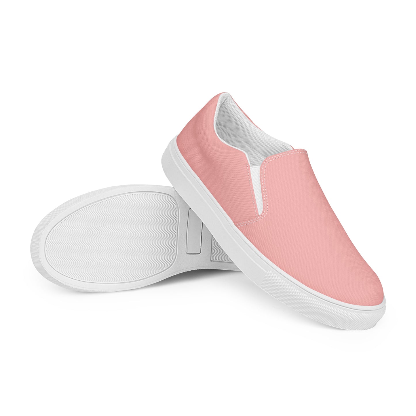 Baby Pink - Sustainably Made Women's  Slip-On Canvas Shoes