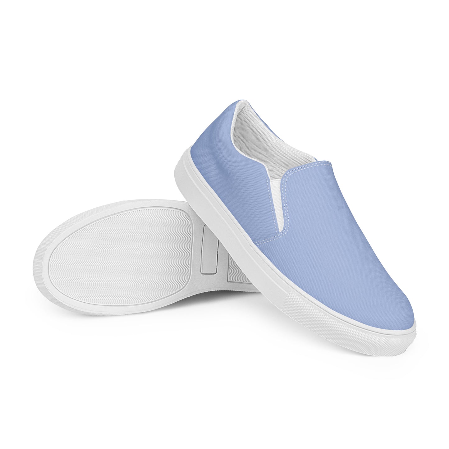 Cornflowers - Sustainably Made Women's  Slip-On Canvas Shoes