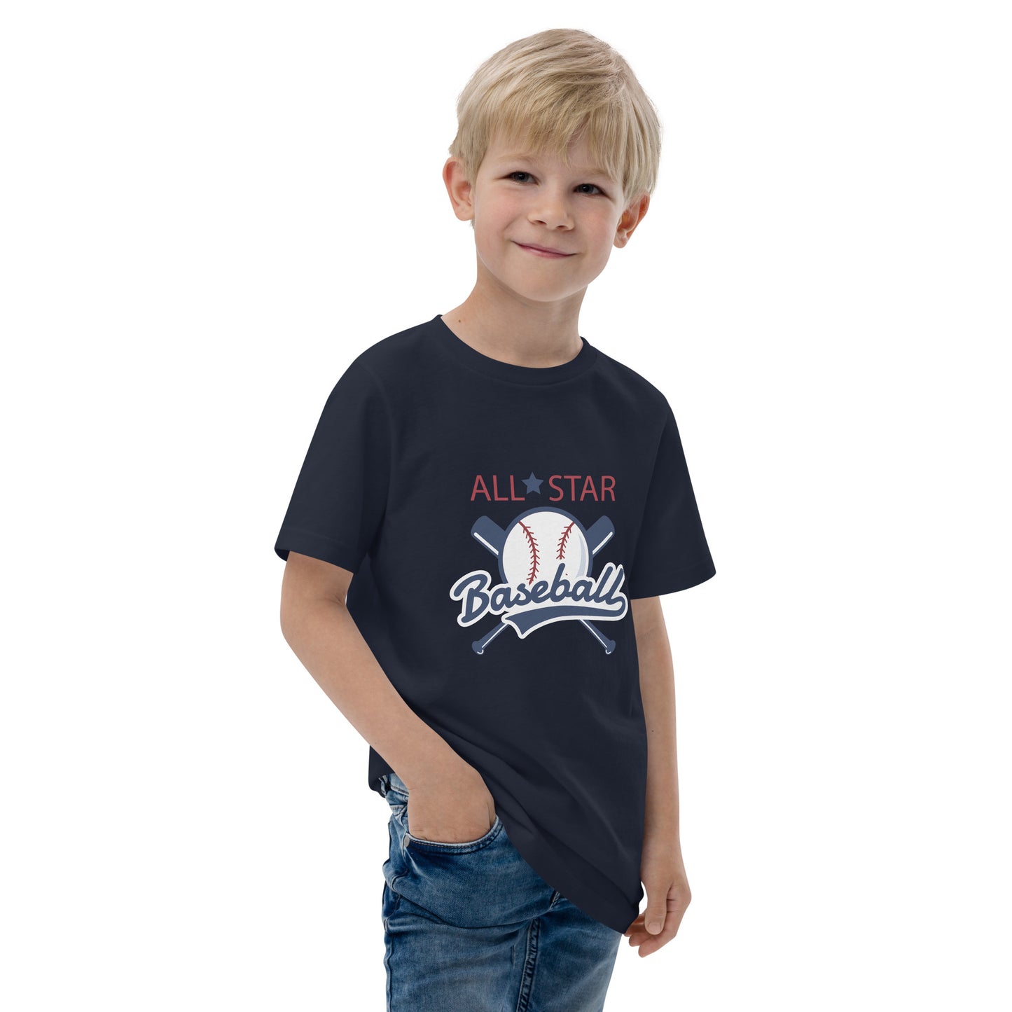 All Star Baseball - Sustainably Made Kids T-shirt