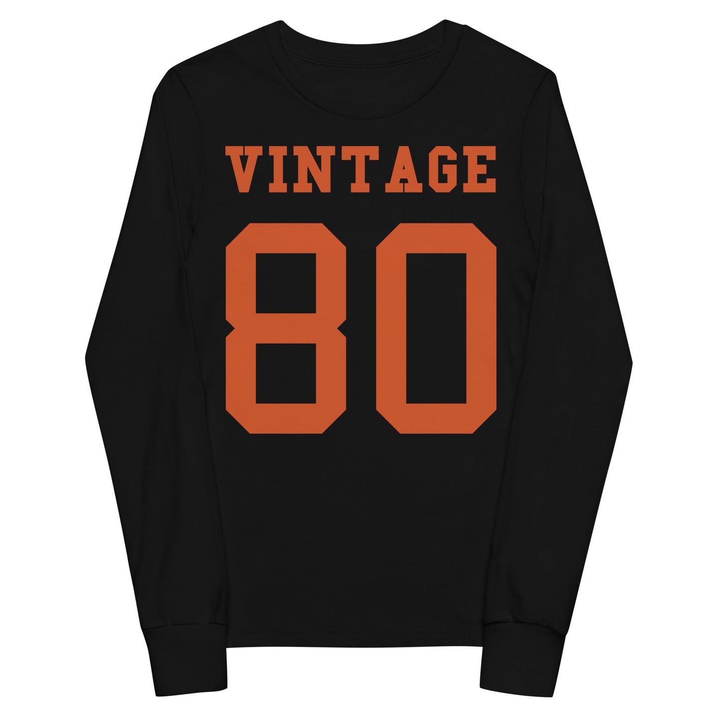 Vintage 80 - Sustainably Made Kids Long Sleeve T-shirt
