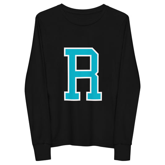 R -  Sustainably Made Kids Long Sleeve T-shirt