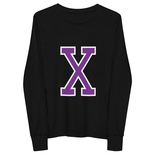 X -  Sustainably Made Kids Long Sleeve T-shirt