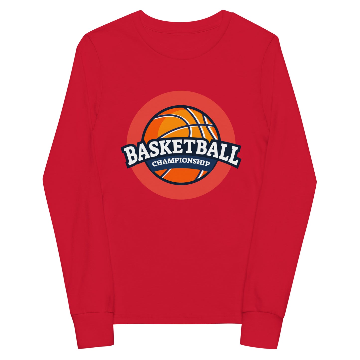 Basket Ball - Sustainably Made Kids Long Sleeve T-shirt