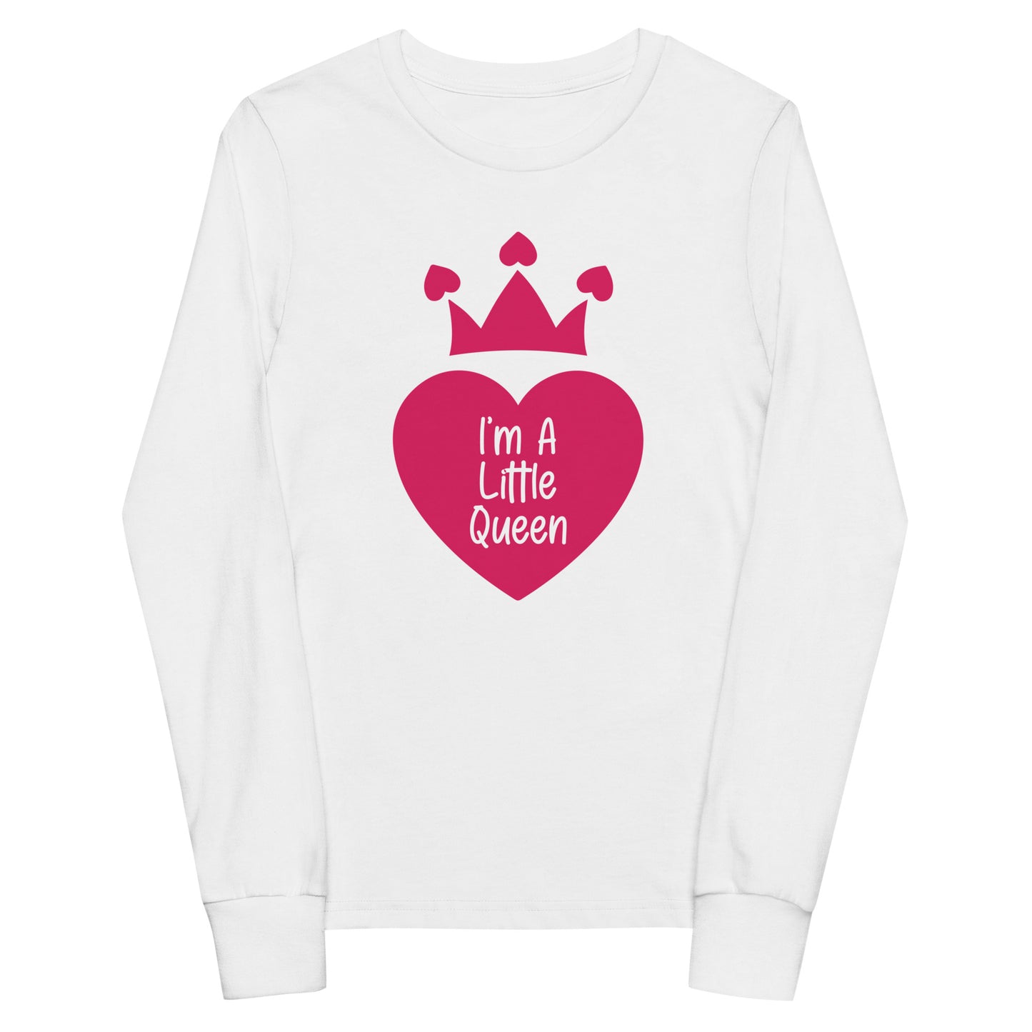 Little Queen - Sustainably Made Kids Long Sleeve T-shirt